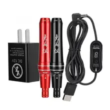 Ручка для микроблейдинга Полупостоянный макияж ручка для тату для бровей губ подводка для глаз US Plug 100-240V постоянный макияж машина