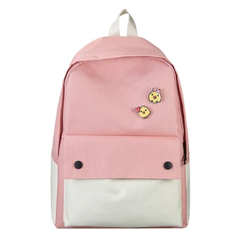 

Small Fresh Literary Bag Female Oxford Material Fashion Youth Backpack Wide Shoulder Strap Large Capacity College Style