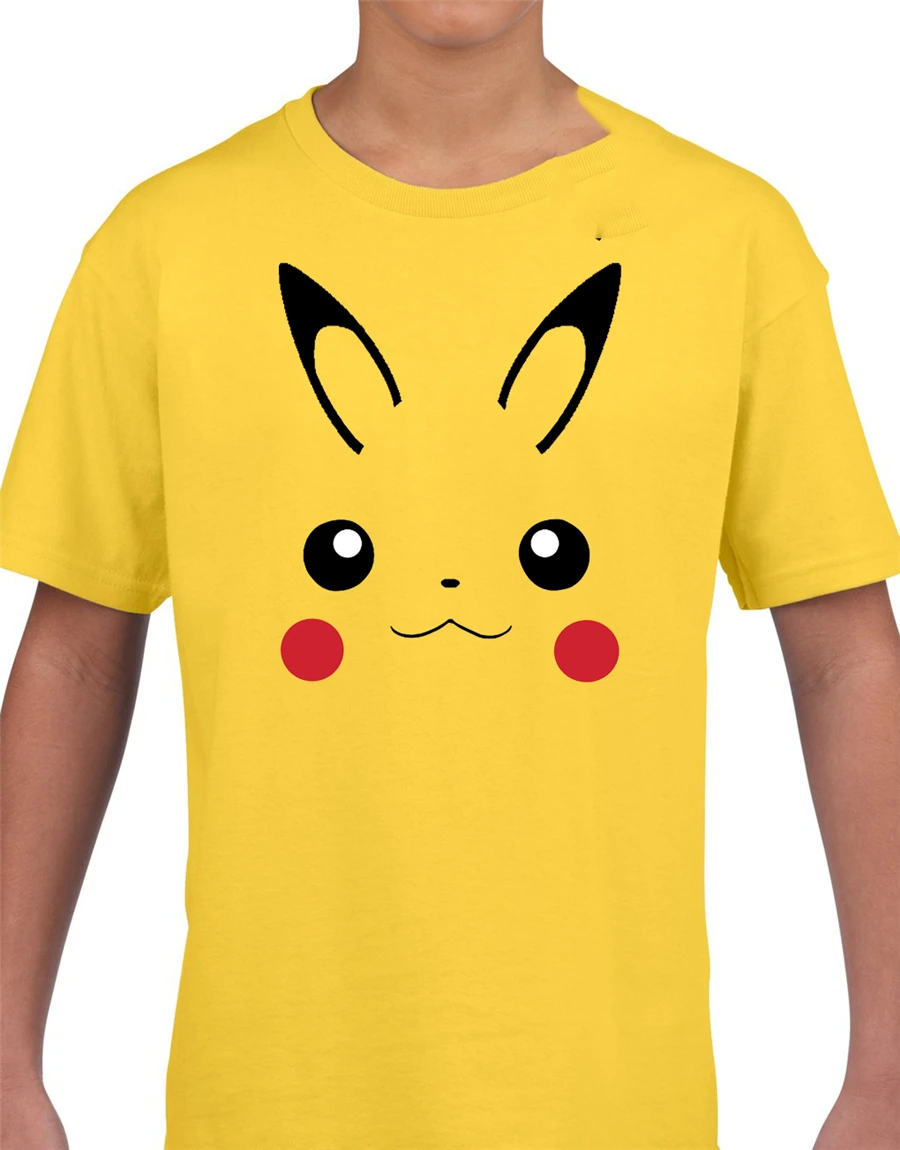 COL ASH PIKA COLOUR MENS T-SHIRT POKE FAN DESIGN GO PIKA ROCKET