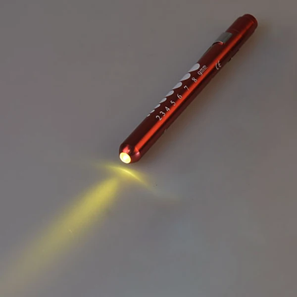 Красочная подарочная ручка, портативный светодиодный светильник, медицинская ручка, светильник, медицинская ручка, медицинская ручка, лампа, аварийный фонарь, ручка, мини-ручка, светильник - Испускаемый цвет: Yellow  light