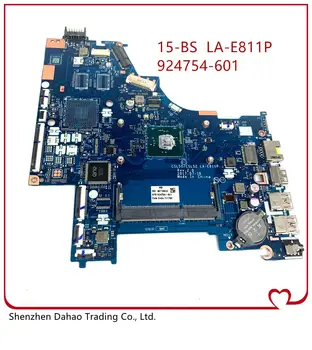 

For HP 15-BS Series Laptop Motherboard 924754-601 924754-501 924754-001 W/N3710 CPU CSL50/CSL52 LA-E811P 100% Tested Fast Ship