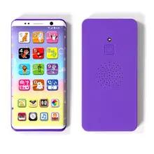 Раннее детство обучающий мобильный телефон игрушка обучающая головоломка многофункциональная перезаряжаемая звучащая музыка игрушки для детей