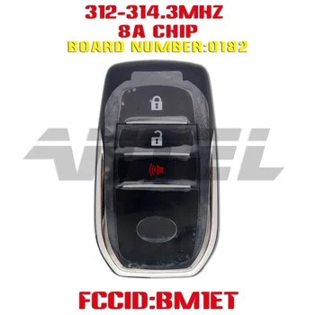 

ANTEL CAR KEY REMOTE For Smart Keyless Remote Car Key 312-314MHZ Toyota HILUX 3 Button CAR KEY FCCID:BM1ET 0182 Board 8ACHIP