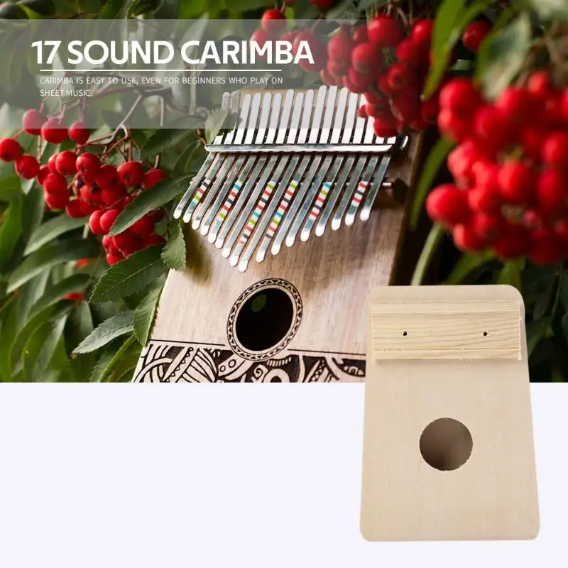 10 клавиш Kalimba DIY липа большой палец Пианино музыкальный инструмент для начинающих