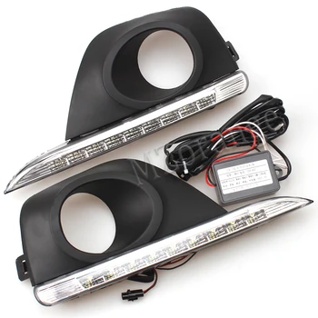 

Day Light 12V LED DRL Daytime Running Light For Renault Koleos 2011 2012 2013 2014 Daylight Waterproof Signal Styling Lights