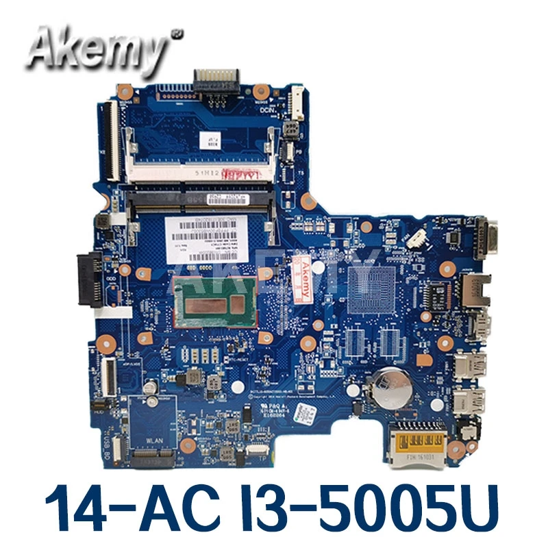 Akemy материнская плата 827683-001 для For HP 14-AC 240 g4 240-G4 Материнская ноутбука I3-5005U