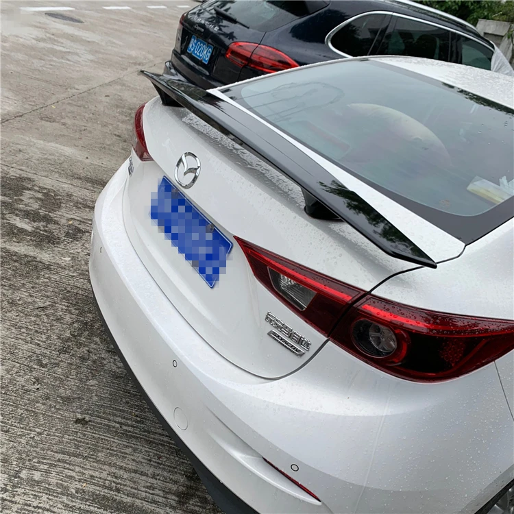 Для Mazda 3 Axela спойлер 2006-2013 для Mazda 3 Высокое качество Nt Спойлер ABS Материал заднее крыло праймер цвет задний спойлер