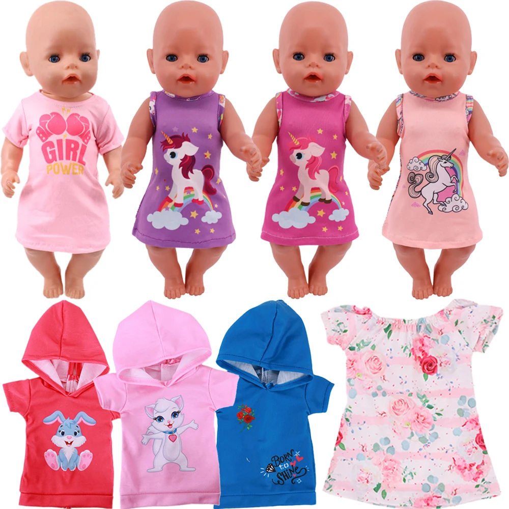 Handmade Reborn Clothes Accessories For Born Baby 43 Cm & 18 Inch American Doll Girl Toys & Our Generation