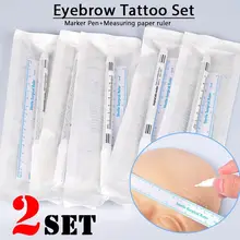 Makeup White Tattoo Marker Microblading Accessories Surgical Skin Marker Pen Eyebrow Tattoo