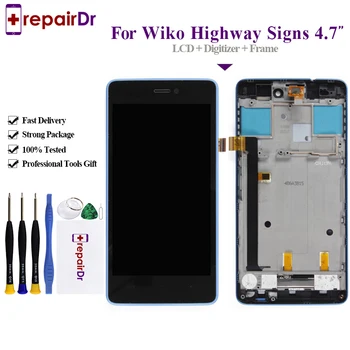 

4.7" For Wiko Highway Signs LCD Display Screen With Touch Screen Digitizer Assembly For Wiko Highway Signs Lcd Screen