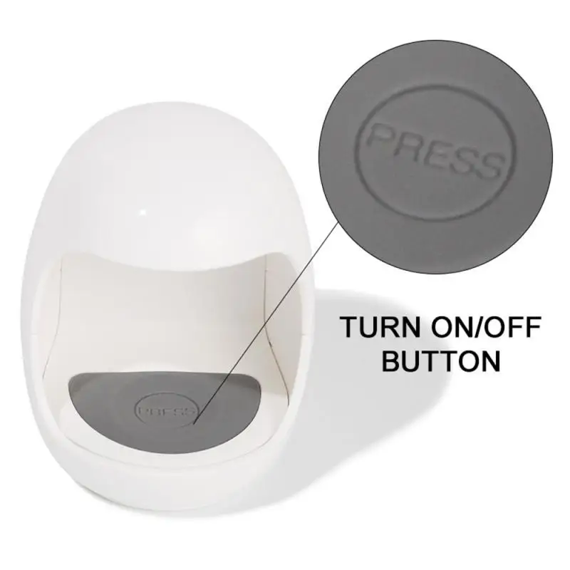 Лампа для фототерапии в форме яйца мини светодиодный светильник для ногтей 3 Вт машина для ногтевой фототерапии