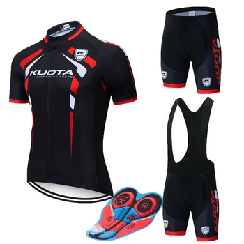 

2019 Pro UCI Team Cycling Jersey KUOTA Cycling Set 9D Gel Short Sleeve Racing MTB Suit Maillot Bike Clothing Ropa Ciclismo