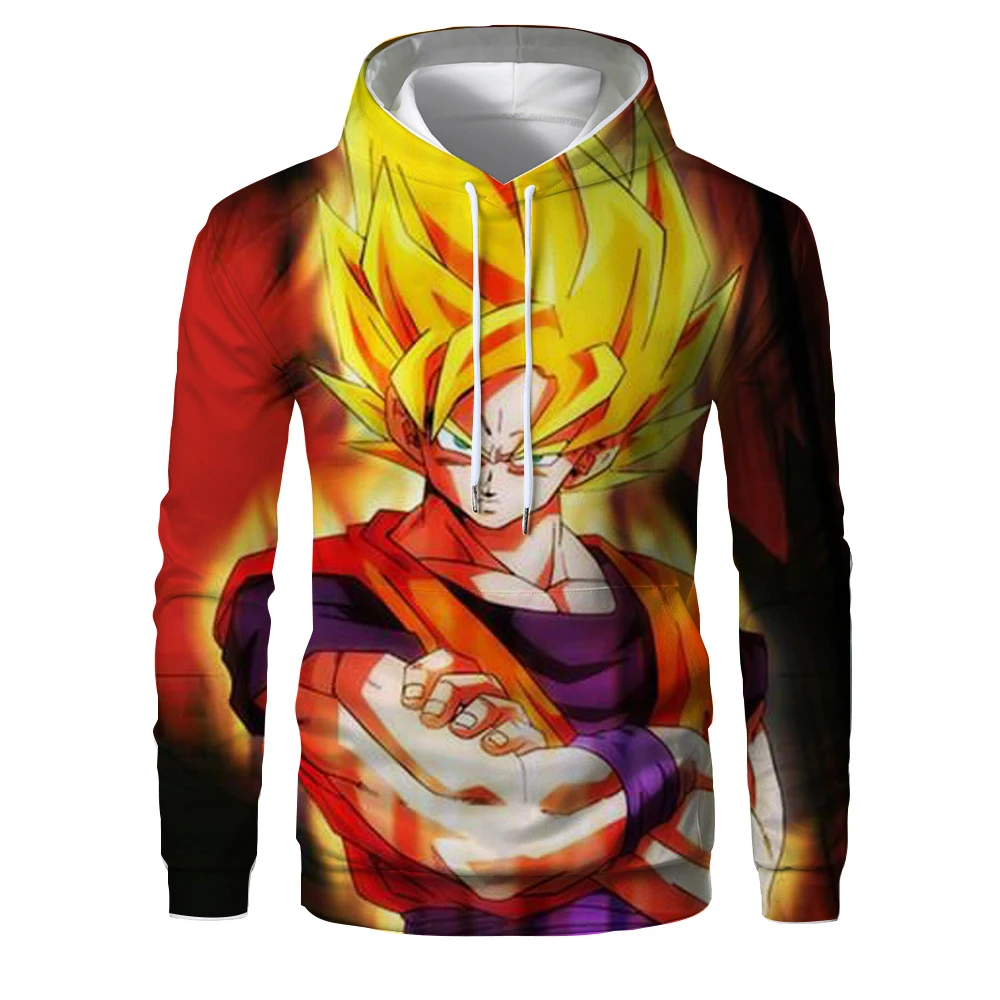 New Dragon Ball Z Goku Hoodie Coat Men Women Sweatshirts Hoodies Pullovers Outerwear Hoodie Jacket Tracksuits 4