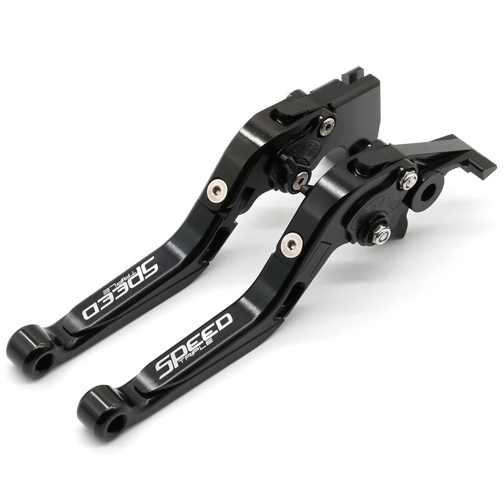 

For TRIUMPH SPEED TRIPLE 955i 1997-2003 1050i R 2010 Motorcycle Adjustable CNC Clutch Lever Brake Levers Foldable Extendable