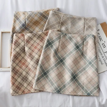 

HELIAR A-line skirt women 2019 autumn and winter new high-waist Skirts Sexy Highstreet Skirts 2019 Autumn Female Skirts Women