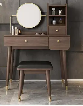 

Bedroom small-sized dressing table dressing table storage cabinet integrated