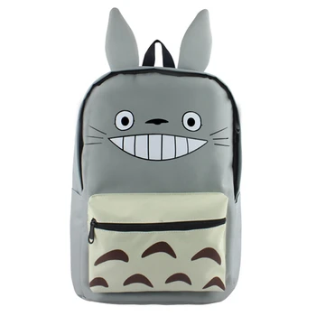 

New anime cosplay hot Totoro backpack styling backpack nylon canvas backpack anime accessories unisex