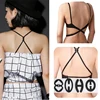 Bra Strap Holder Fashion Women Bra Buckles Strap Holders Invisible Bra Clips Non-Slip Bra Straps Underwear Fasteners Accessories ► Photo 3/6