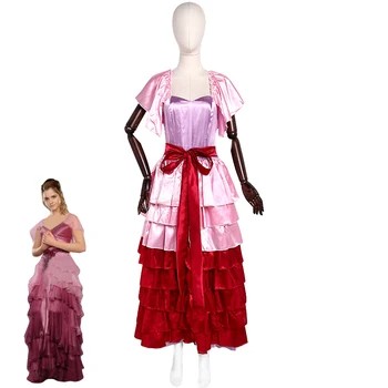 

Hermione Granger Pink Ball Gown Dress Women Fancy Cosplay Costume Halloween Carnival Uniforms Dress