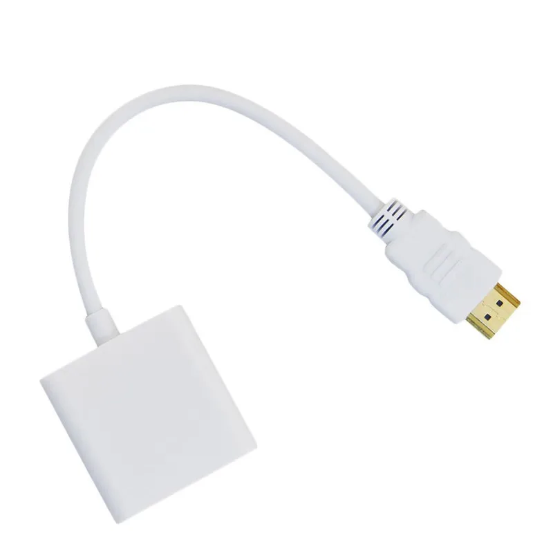 Hdmi к vga RGB vga к hdmi кабель видео адаптер HDMI кабель 1080P HD ТВ монитор для телевидения smart tv adaptador