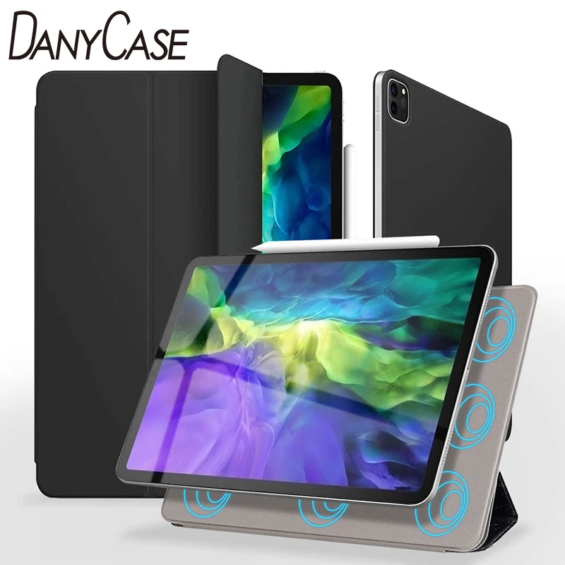 

For 2020 iPad Pro 11 2nd Gen Case New iPad Pro 2020 12.9 Cover Slim Magnetic 2018 iPad Pro 11 Case Auto Sleep/Wake Smart Case