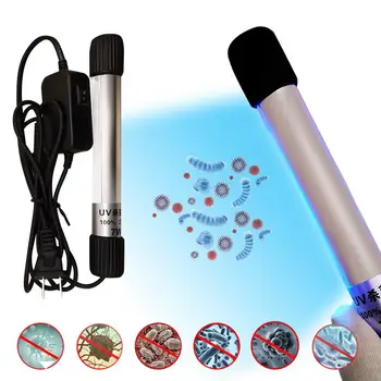 

5W 7W Germicidal Sterilizer UV LED lamp 110v 220v Ultraviolet Quartz linear Light Ozone Generator Disinfection Deodor Bar Tube