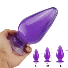  S/M/L Super Big Anal Plug Butt Plug Unisex Huge ButtPlug Sex Toysfor Women Men Waterproof Thick Anal Stuffed Stopper Sex Product 