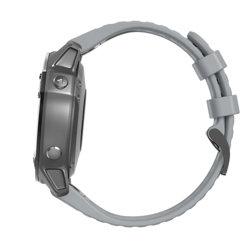 26 мм мягкий силиконовый ремешок для наручных часов Garmin Fenix6x/6x Pro/5x/5x Plus для Garmin Mk1/F3 аксессуары для умных часов