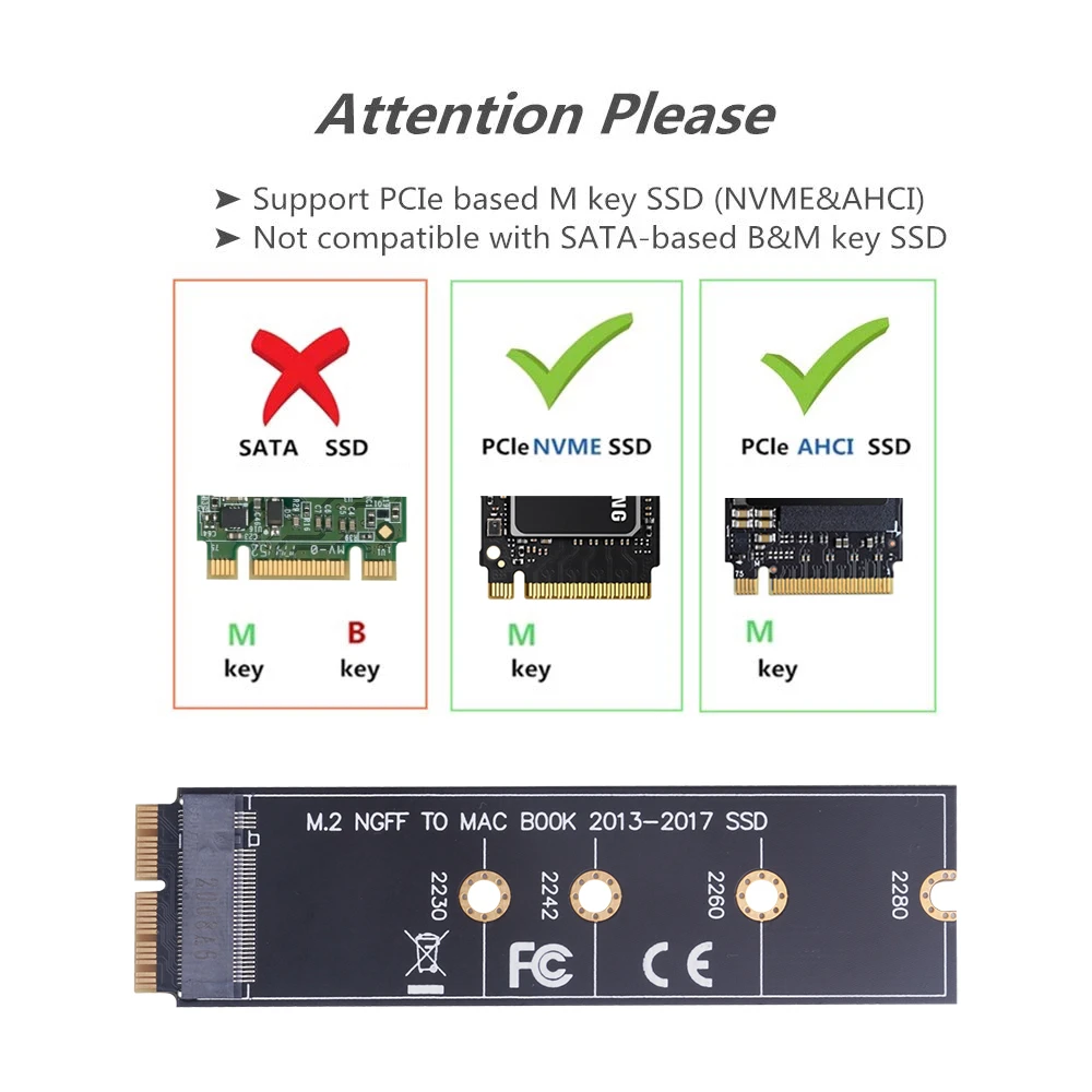 Adaptateur NVMe Pour MacBook - Upgrade Ton Disque Dur Facilement