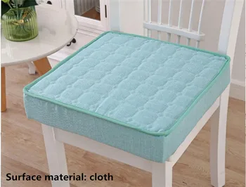 

Plaid Pattern Chair Pad Dining Room Seat Cushion Breathable Chair Cushion Soft Rectangle Sofa Pillow 1 Piece Home Sitting Mat