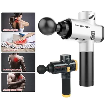 

3 Files Electronic Therapy Body Massage Muscle Massage Gun Pain Management Fascia Gun Muscle Relaxation Gun Relief Pains