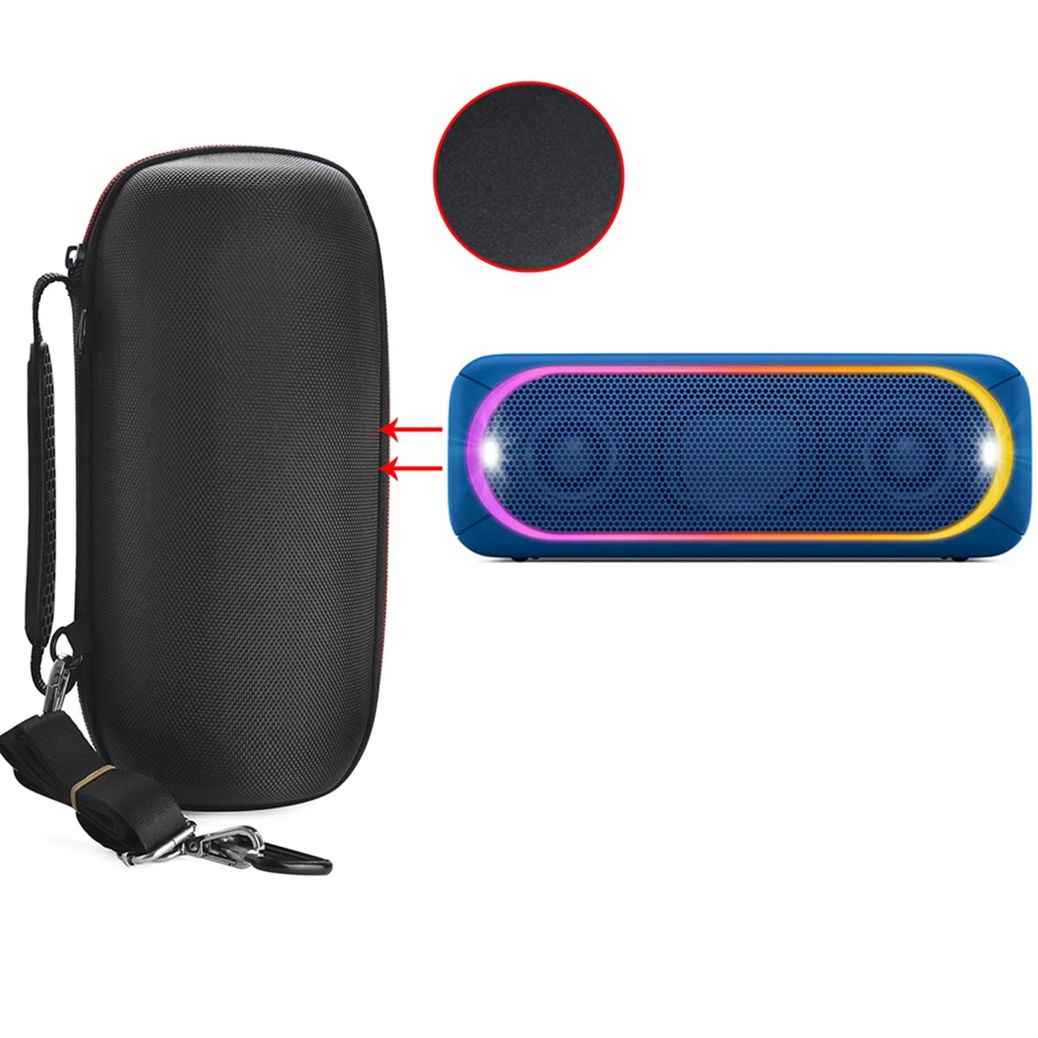 Чехол для переноски для SONY SRS-XB30 SRS XB30 XB31 Bluetooth динамик для спорта на открытом воздухе Чехол Для Хранения Чехол