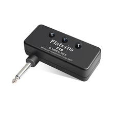 Flatsons F1R Mini Modeling Amp Headphone Guitar Amplifier with 3 5mm Headphone Jack AUX Input Plug and Play Guitar Accessories