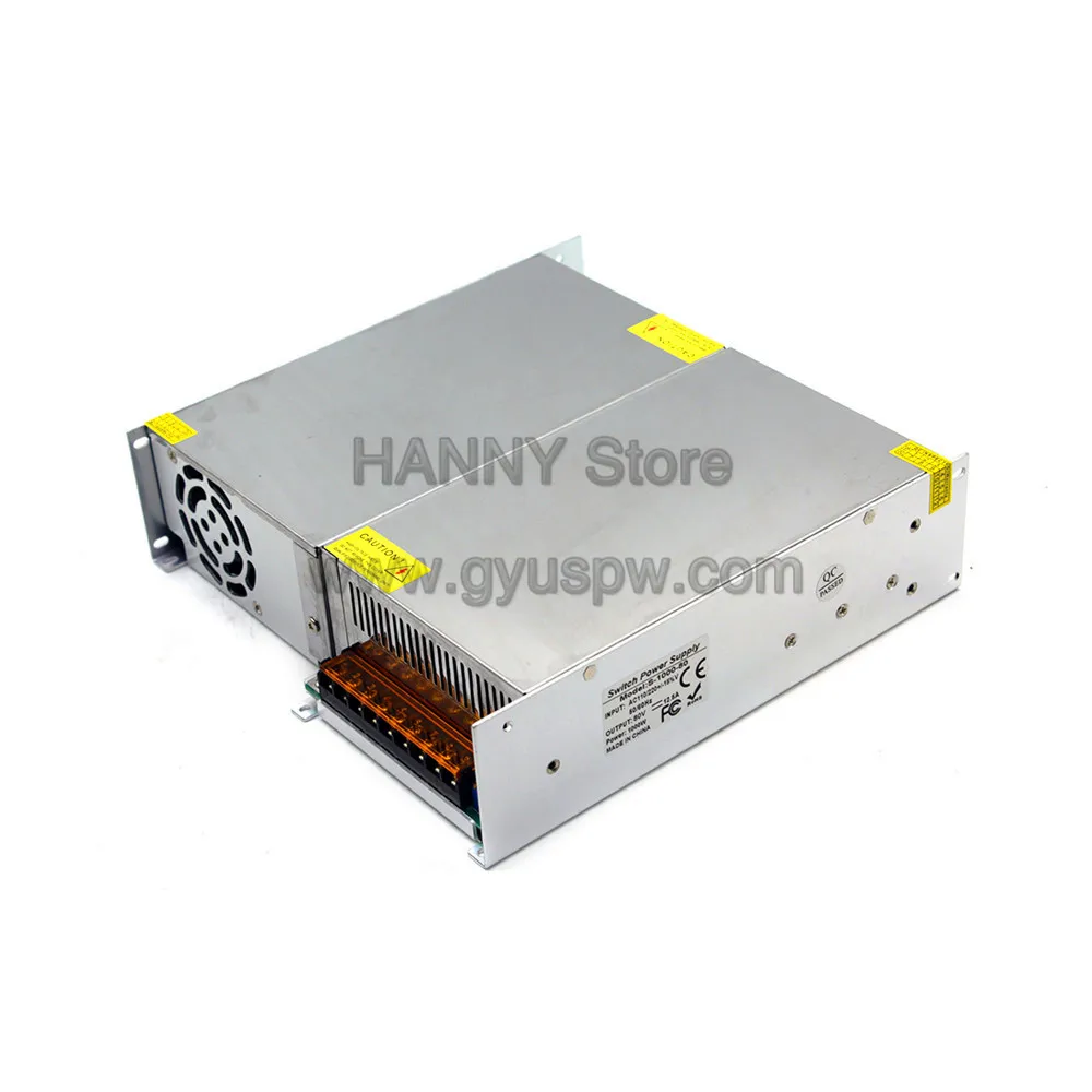 Одиночный выход 80V 12.5A 1000W переключатель питания трансформатор 110V 220V AC DC80V SMPS для промышленного оборудования машинного оборудования