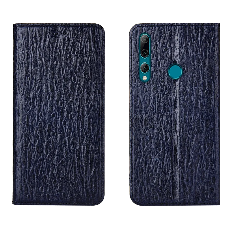 

Ostrich Pattern Genuine Leather Ultra Thin Card Slot Case For Huawei Maimang 8/Huawei Maimang 7 Magnetic Case Stand Coque Funda