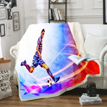 

Olympic Games Sports Throw Blanket Soft Cozy Coral Fleece Blanket for Travel Picnic 3D Printed Plush Bedspreads Winter Sheet