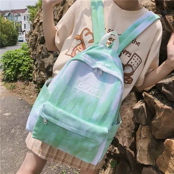 

High Quality Canvas Women Backpack Schoolbags for Teenage Girls Boys Travel Back Pack College Student Book Bag Mochila Feminina