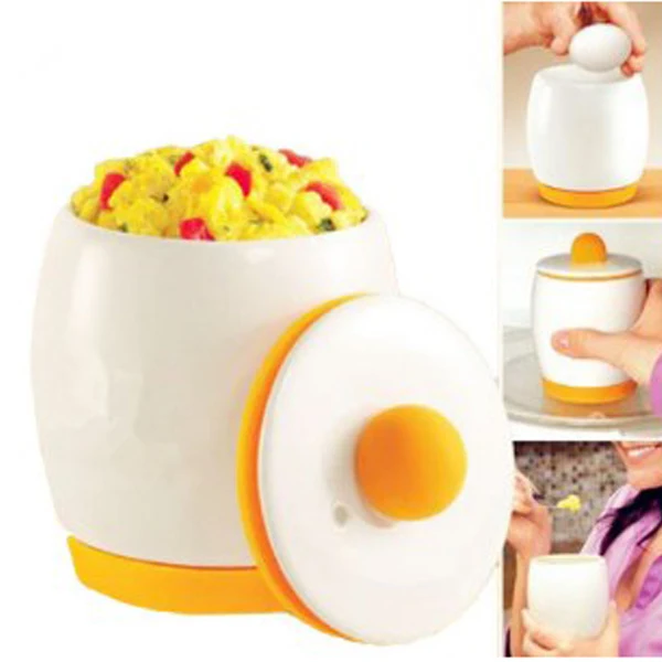 1 шт. яйцо Tastic микроволновая печь яйцеварка и браконьерки для быстрых и пушистых яиц кухонные инструменты