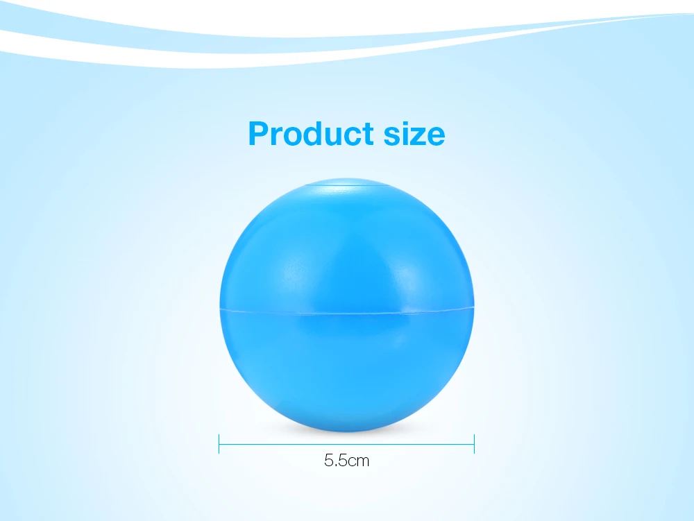 50PCS 5.5cm Colorful Soft Elastic Plastic Ocean Ball Toy Baby Bath Toy Outdoor Toy Swimming Pool Decoration Filling Baby Room