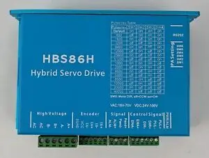 

New HBS86H Leadshine Hybrid NEMA34 Stepper Drive Controller Motor 30-100VDC