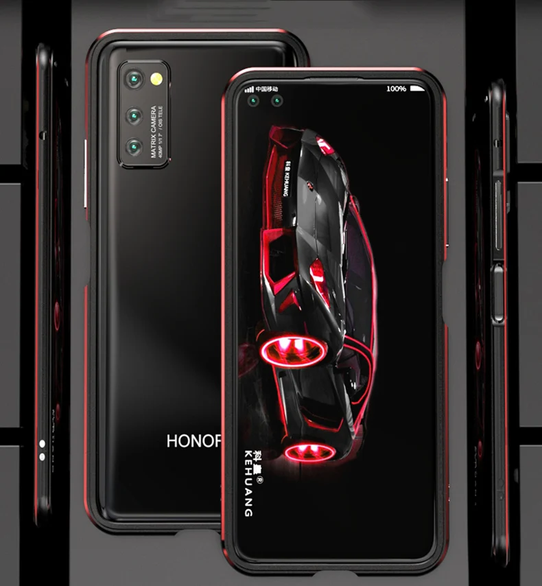 Благородная металлическая рамка Aurora для huawei Honor V30 Pro, чехол с окантовкой для huawei Honor V30 V 30 View 30, чехол с ободком, защитный край