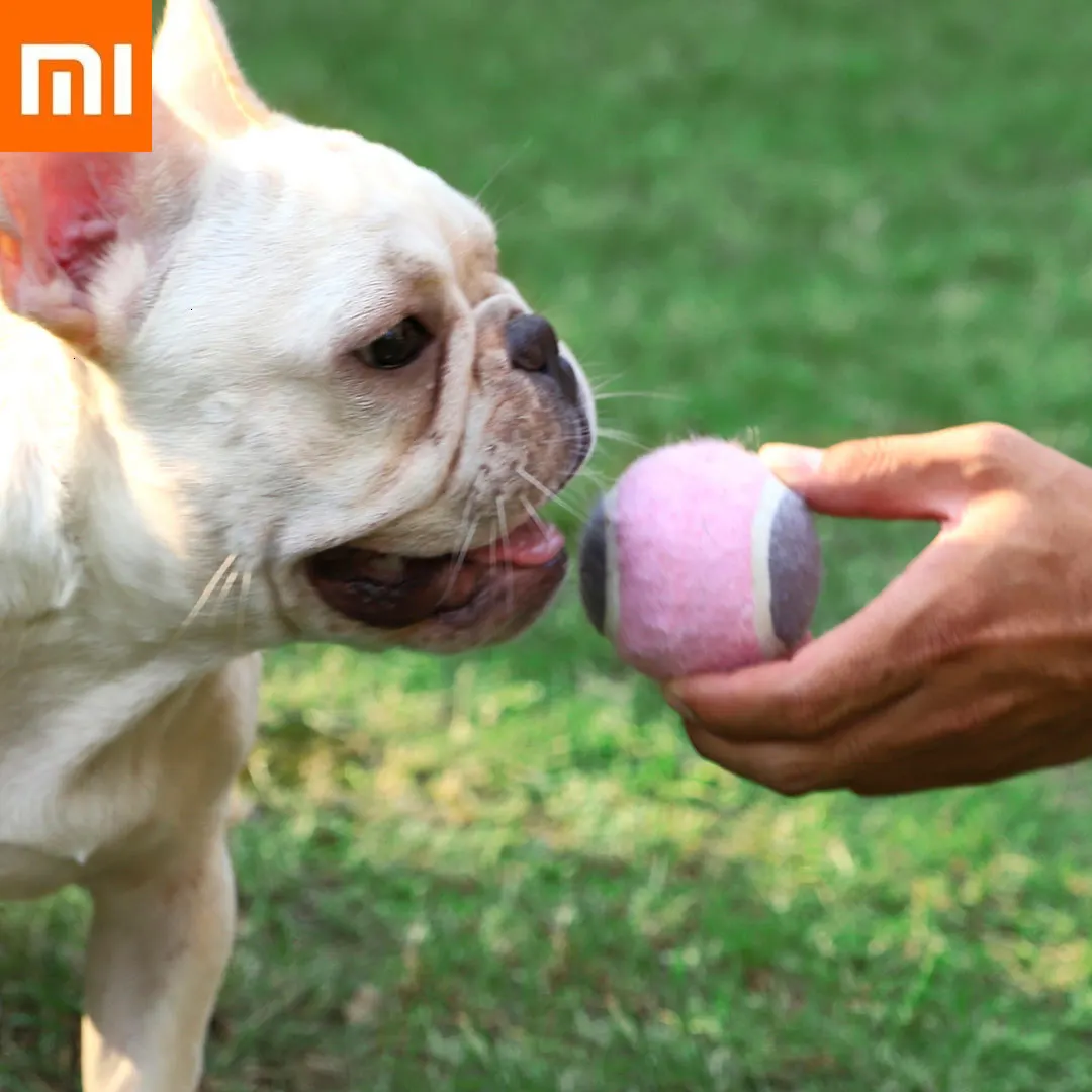 

New Xiaomi mihome Dog Tennis Toy Wear-resistant Bite Healthy Material Fun Boring Xiomi mi home Dog Toy High-elastic Lightweight