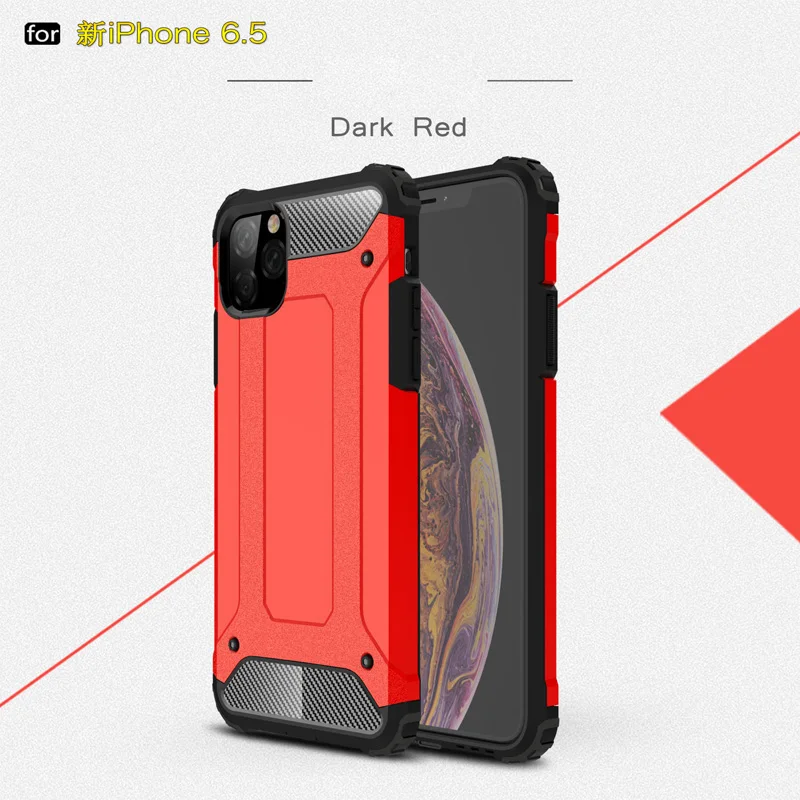 Shockproof Heavy Duty Phone Case AntiScratch Armor Protective Impact Resistant Silicone Cover for iPhone 11 Pro Max cute iphone 8 cases