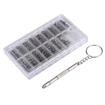 

Screws Eyeglass Tweezers Assorted Screwdriver Kit Assortment Repair Tools Nose Nuts