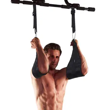 

Sling AB Pull Up Straps Oxford Cloth Hanging Training Straps Weight Lifting Door Hanging Gym Bar Abdominal Fitness Gym Home