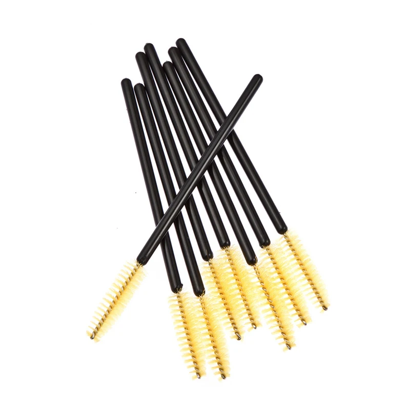 QSTY eyelash brush makeup brushes 50pcs individual disposable mascara applicator comb wand lash makeup brushes tools 1 QSTY eyelash brush makeup brushes 50pcs individual disposable mascara applicator comb wand lash makeup brushes tools 4