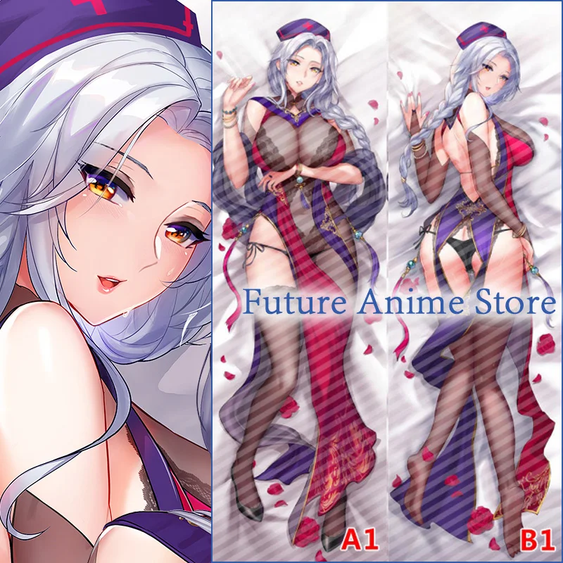 

Двусторонняя Подушка для тела Dakimakura Yagokoro Eirin Touhou Project