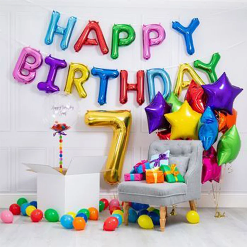 Ballons De Fete D Anniversaire Pour 7 Ans Ballons Avec Lettres Chiffres 7 Ans Decoration De Fete D Anniversaire Pour Garcon Et Fille Anniversaire Pour Enfants Aliexpress Ballons De Fete D Anniversaire Pour 7 Ans Ballons Avec Lettres Chiffres 7 Ans Decoration De Fete D Anniversaire Pour Garcon Et Fille Anniversaire Pour Enfants Aliexpress