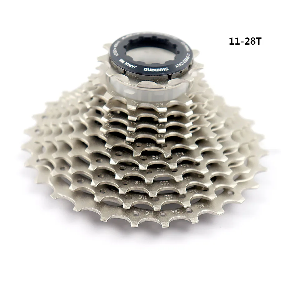 Shimano Ultegra CS R8000 дорожный велосипед свободного хода 11 скоростей 11-32 т CS-R8000 кассета Звездочка оригинальные товары запчасти для велосипеда - Цвет: 11-28T
