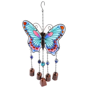 

1pc Butterfly Pendant Durable Creative Exquisite Wind Chime Wind Bell for Car Home Garden